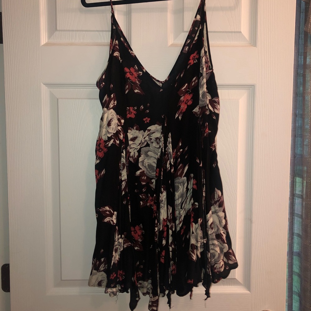 Free People Flowy Floral Dress